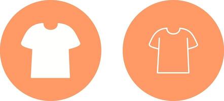 Plain T Shirt Vector Icon