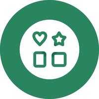 Shape Toy Creative Icon Design vector