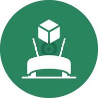 Head Up Display Creative Icon Design vector
