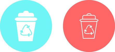 Recycle Bin Vector Icon