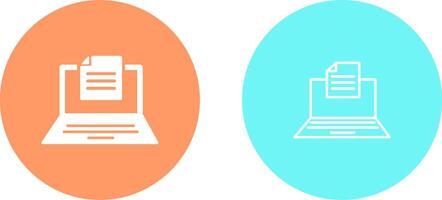 Online Exam Vector Icon