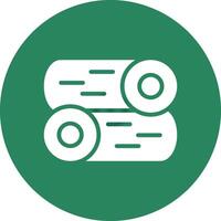 Log Creative Icon Design vector