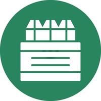 Crayons Creative Icon Design vector