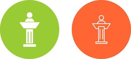 Podium Vector Icon