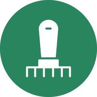 Pitchfork Creative Icon Design vector