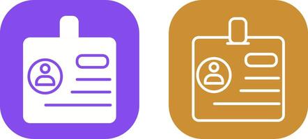 Identification Vector Icon