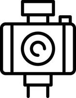 Camera Creative Icon Design vector