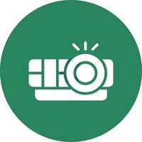 Projector Creative Icon Design vector