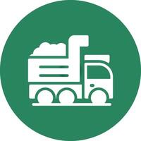 Dump Creative Icon Design vector