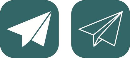 Paper Plane Vector Icon