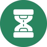 diseño de icono creativo de reloj de arena vector