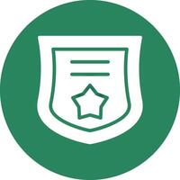 Badge Creative Icon Design vector