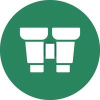 Binocular Creative Icon Design vector