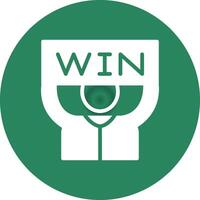 Win Creative Icon Design vector