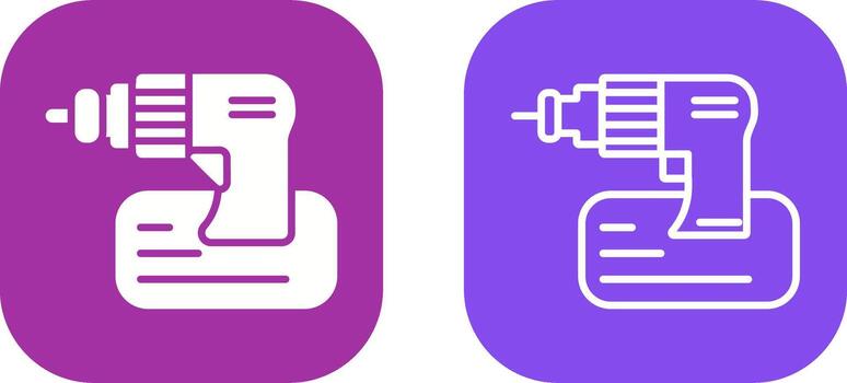 Drill Machine Vector Icon