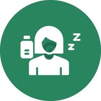 Fatigue Creative Icon Design vector