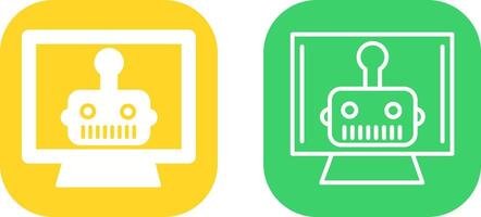 Artificial Bot Vector Icon