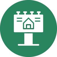 Billboard Creative Icon Design vector