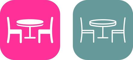 Dining Table Vector Icon