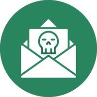 Blackmail Creative Icon Design vector