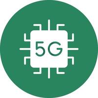 5G Creative Icon Design vector