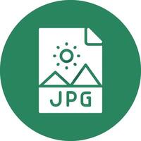 Jpg File Creative Icon Design vector