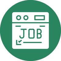 Job Creative Icon Design vector