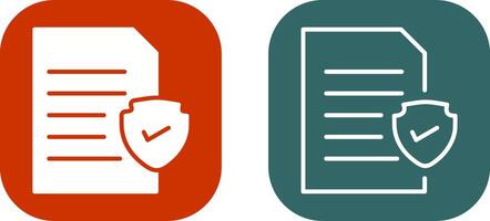 File Protection Vector Icon