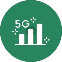 5G Creative Icon Design vector