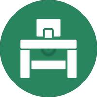 Desk Creative Icon Design vector
