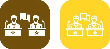 Debate Vector Icon