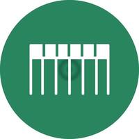 Comb Creative Icon Design vector