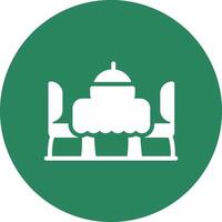 Dinner Creative Icon Design vector
