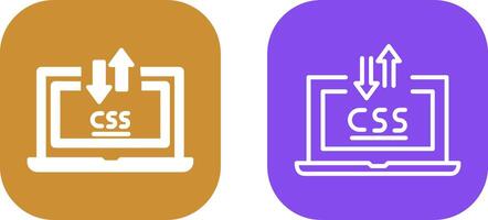 CSS Laptop Vector Icon