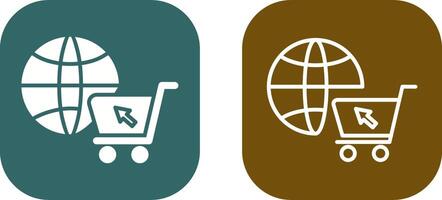 E commerce Online Store Vector Icon