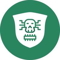 Malware Creative Icon Design vector