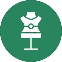 Mannequin Creative Icon Design vector