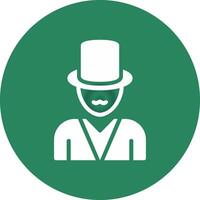 Magician Creative Icon Design vector