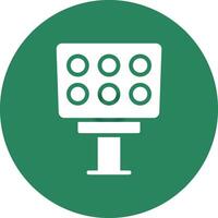 Light Creative Icon Design vector