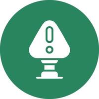 Alert Creative Icon Design vector