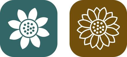 Sunflower Vector Icon