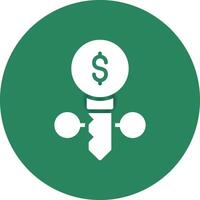 Key Creative Icon Design vector