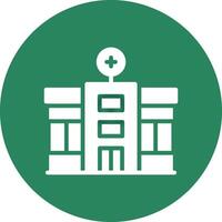 diseño de icono creativo de hospital vector