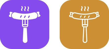 Sausage Vector Icon