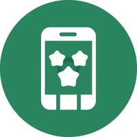 Mobile Phone Creative Icon Design vector