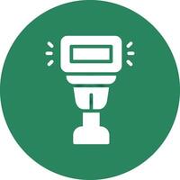 Camera Flash Creative Icon Design vector