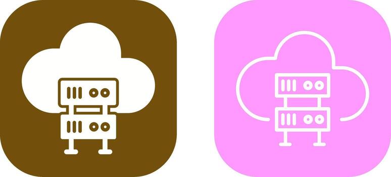 icono de vector de servidor