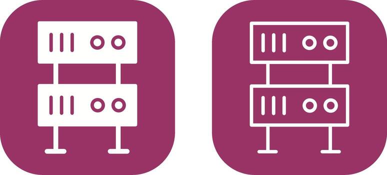 icono de vector de servidor