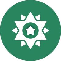 Sheriff Creative Icon Design vector