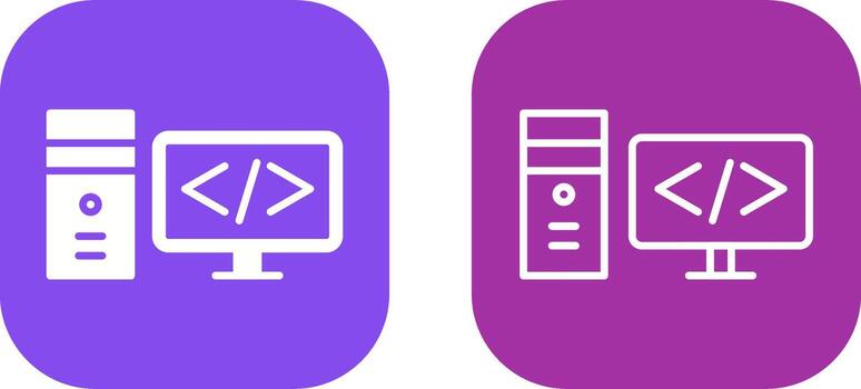 Coding Vector Icon